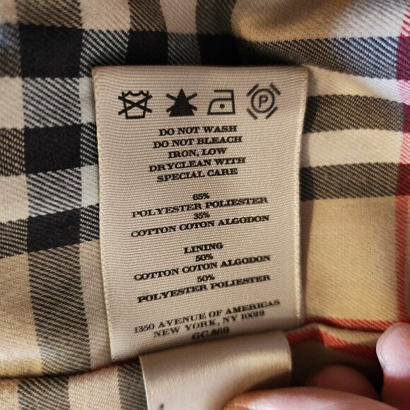 Burberry Black Harbourne Double Breasted Trench Coat, Authentic - Picture 7 of 8